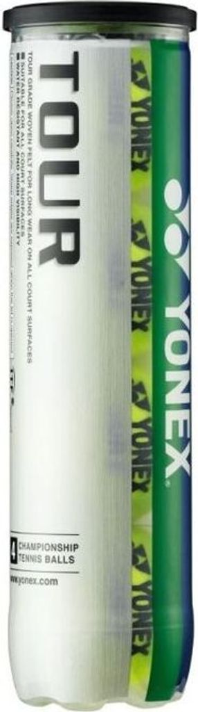 Yonex Tennisbälle Tour Gasgefüllt 4 Bälle