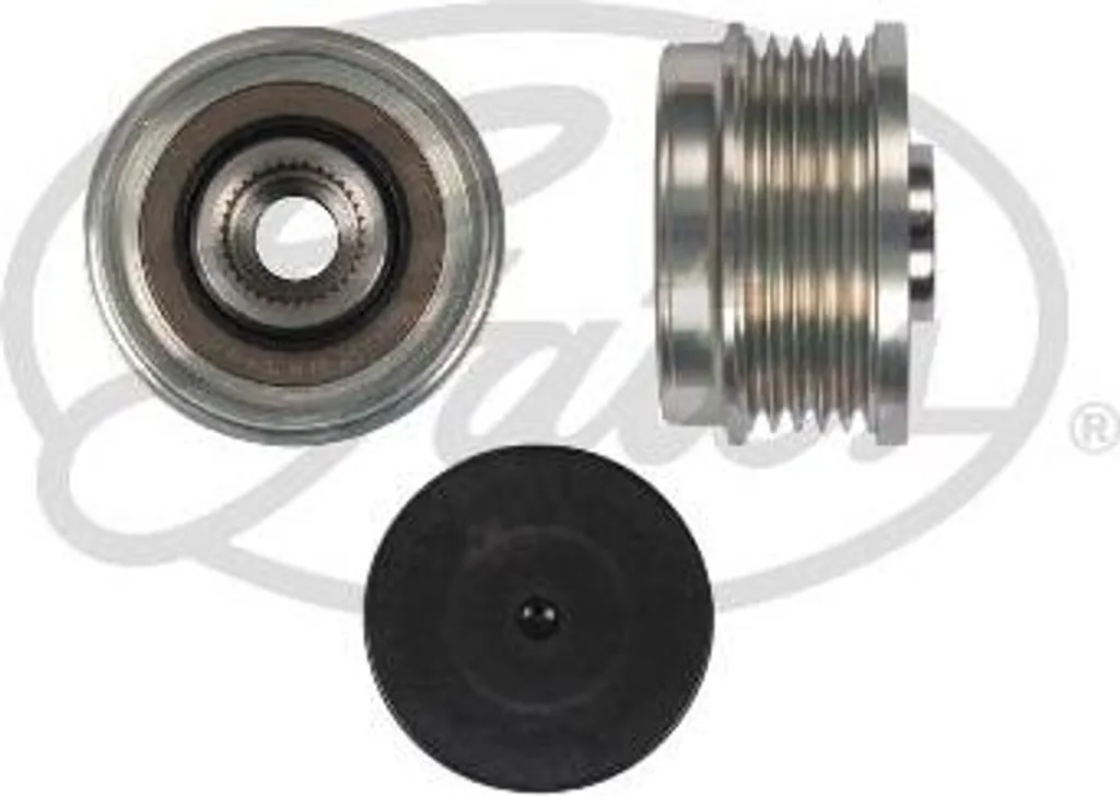 Supprimez les bruits moteur : Poulie GATES OAP7235 Volvo S40 V50 Focus