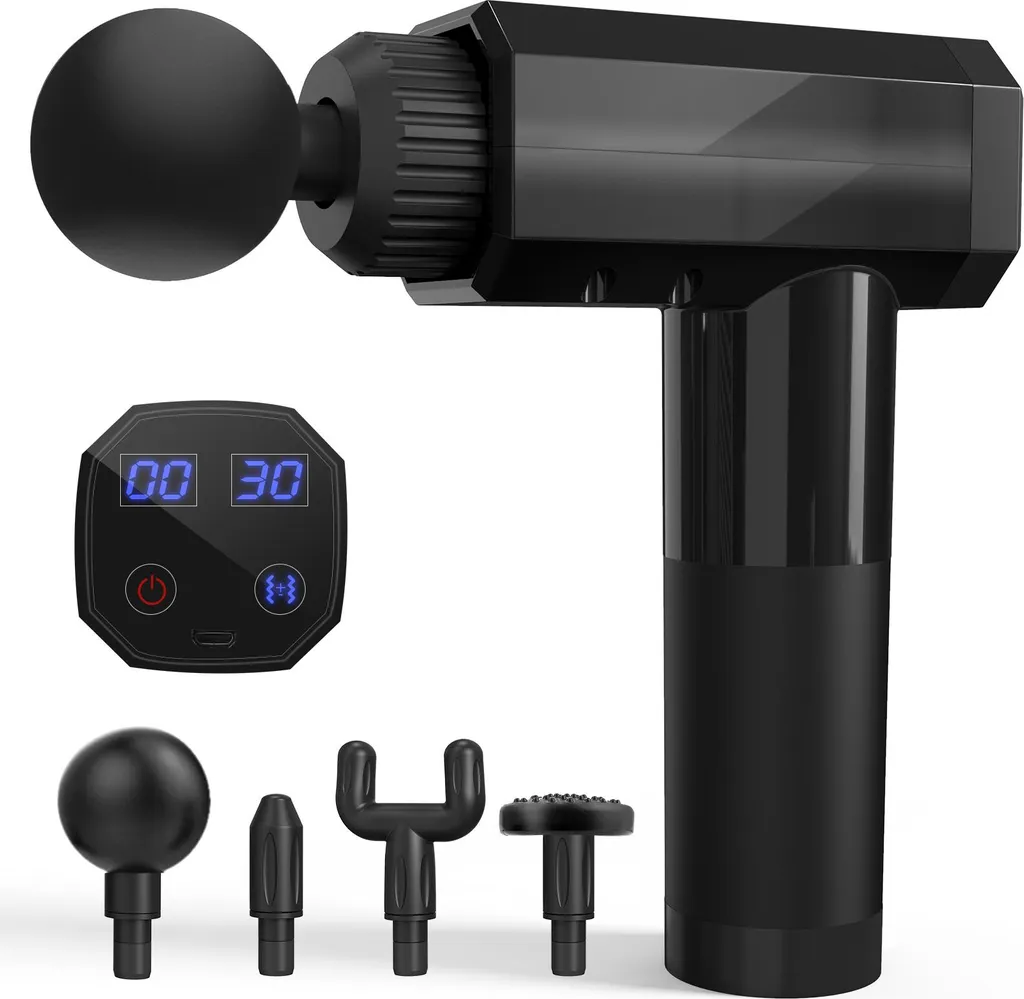 Appareil de massage électrique silencieux avec 3 niveaux de vitesse