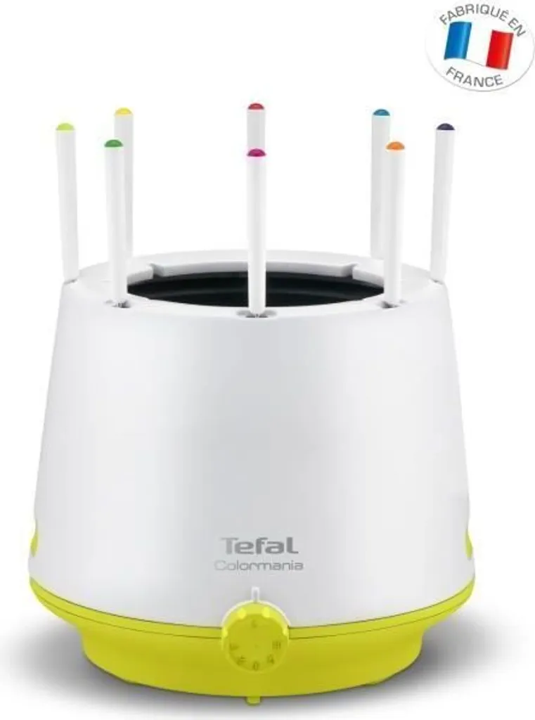 Appareil Fondue Tefal Colormania Thermorespect Parois Froides 8 Piques