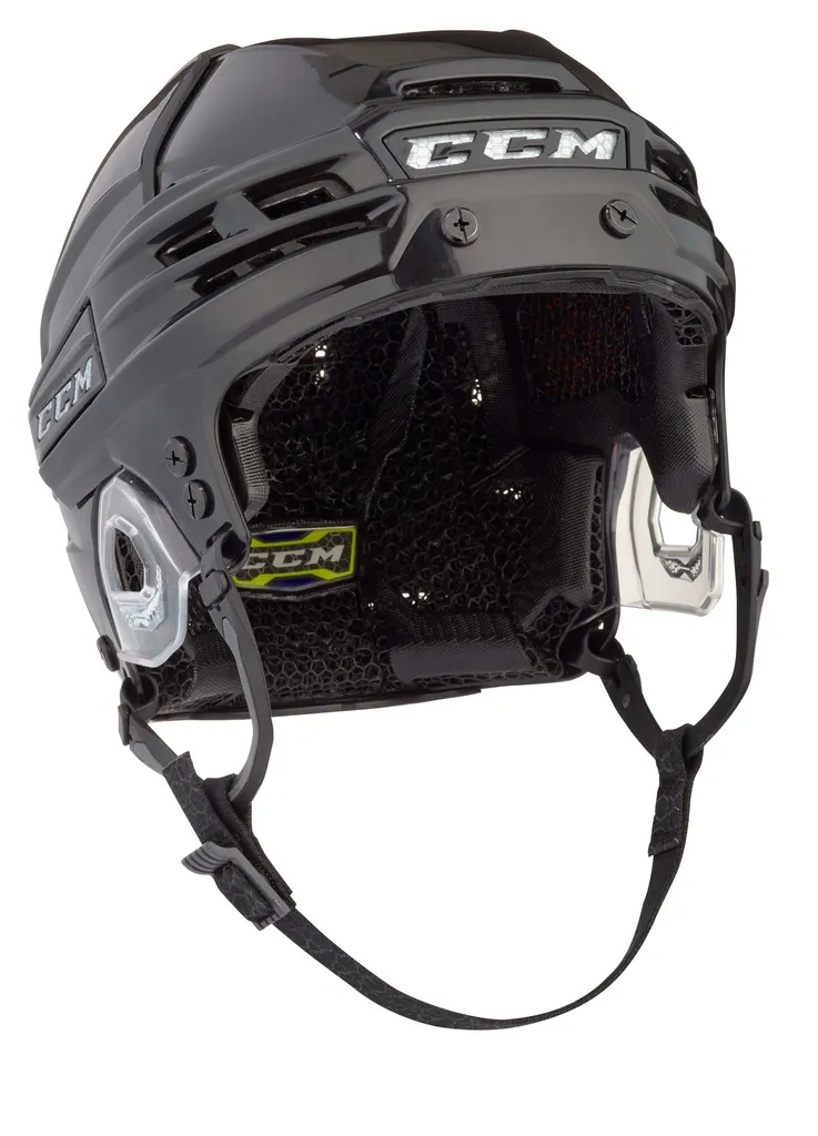 Casque de hockey CCM Super Tacks X Senior bleu L avec grille possible