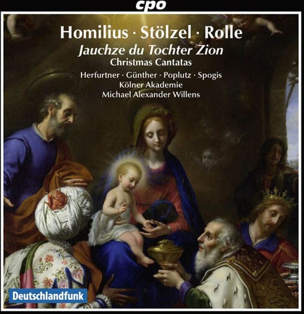 Gottfried August Homilius (1714-1785): Weihnachtskantate "Erhöhet die Tore der Welt" - CPO - (CD / W)