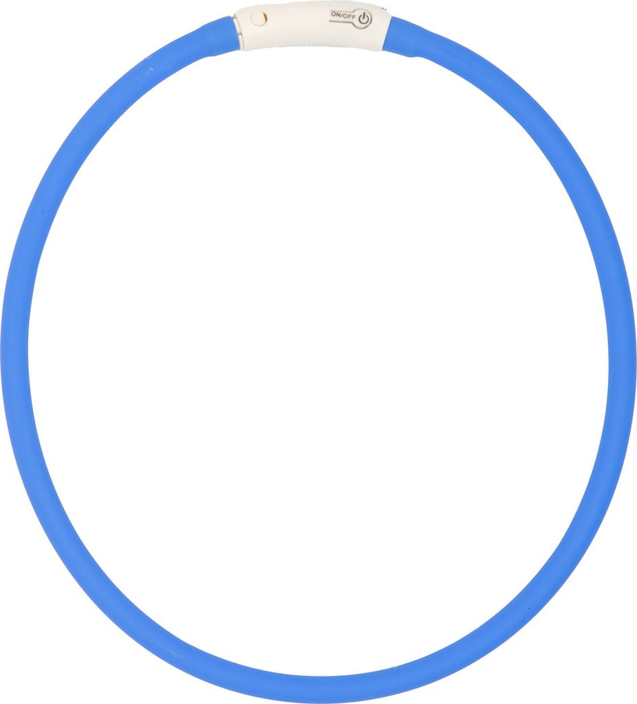 Hundehalsband LED Blau Leuchthalsband Leuchtband Produktbild 1