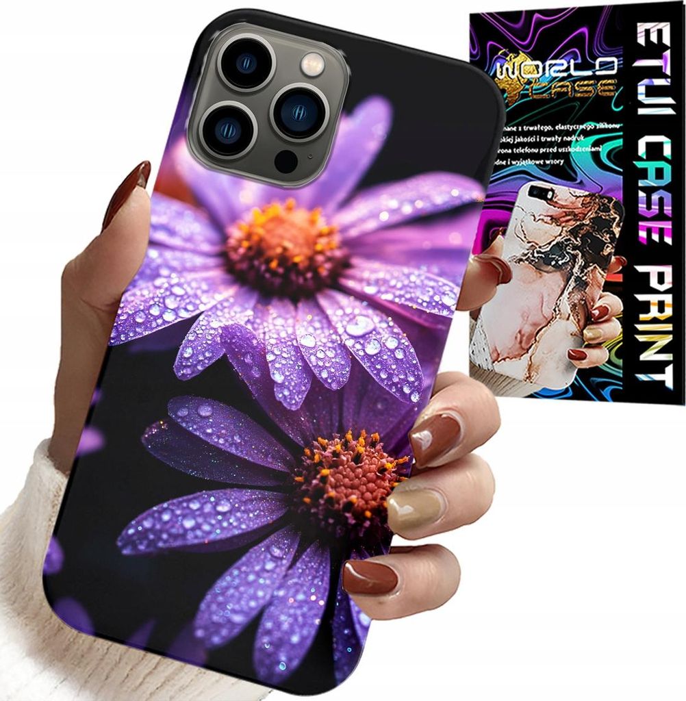 Fall Für Iphone 13 Pro Max - Rosa Gänseblümchen Blumen Abdeckung Fall