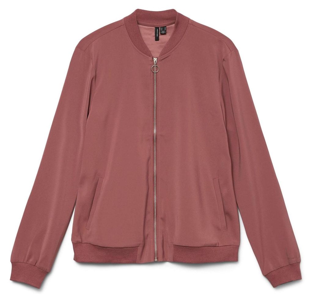 VERO MODA Leichte Bomber Jacke für Alltagslook Dünner Blouson Größe: L