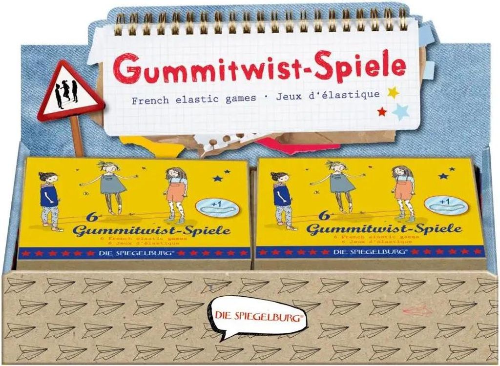 ISBN Gummitwist Spiele / Bunte Geschenke, 15/06/2014, 1 Stück(e), Spiegelburg