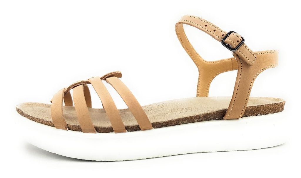 Ecco CORKSPHERE SANDAL Sandale Braun in Gr. 39