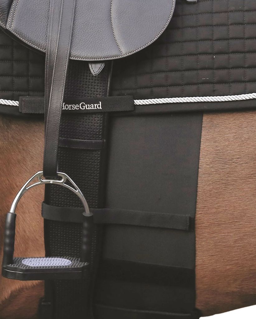 Sporenschutzgurt HorseGuard schwarz in F/S Produktbild 