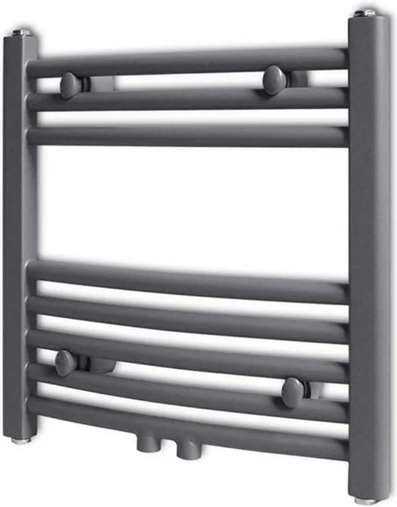 Sèche-linge à radiateur gris anti-humidité pour un séchage rapide du linge