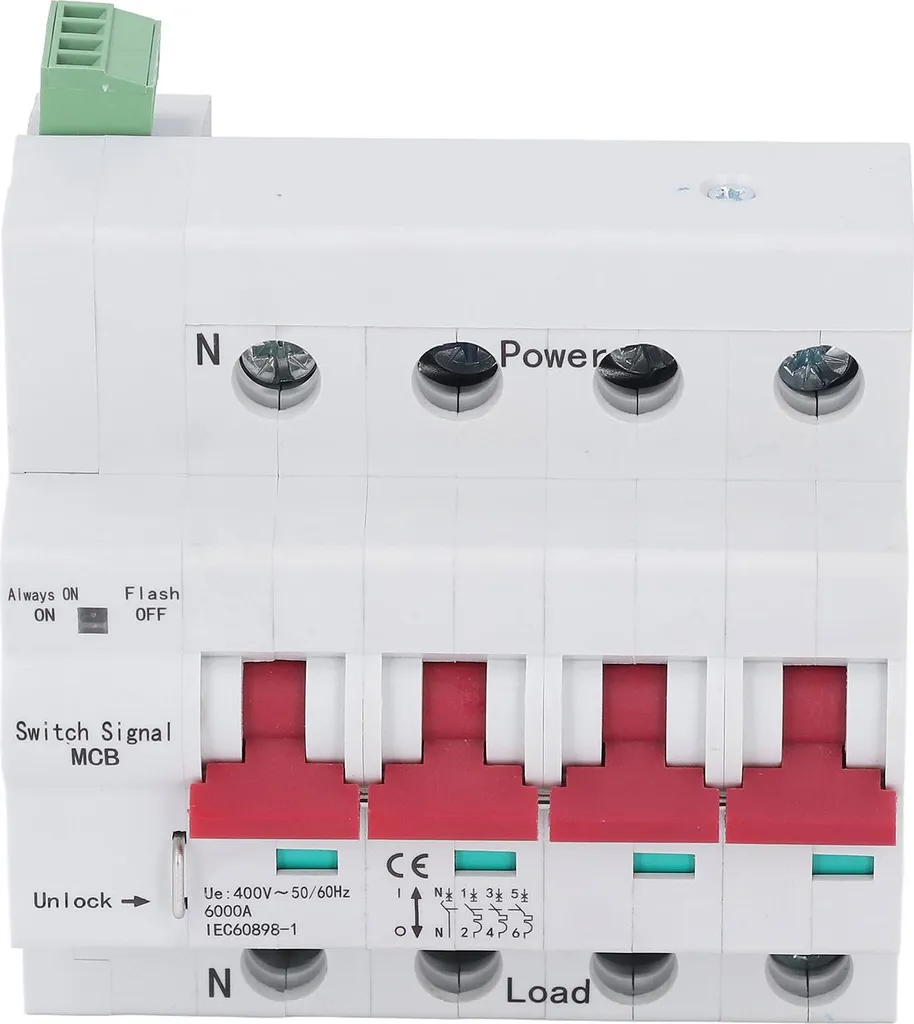 Disjoncteur pour installations extérieures et spectacles 4 pôles 400V - 2