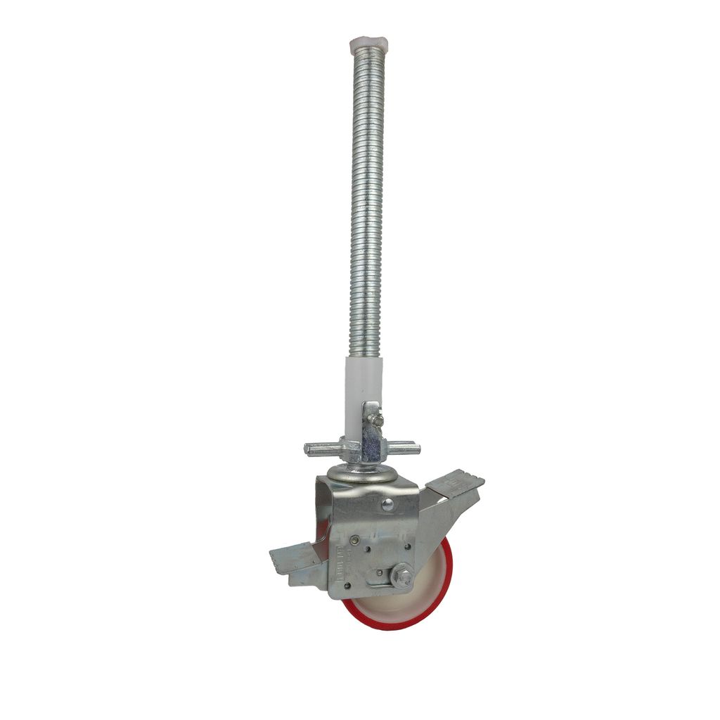 GeZu Impex® 4 x Gerüstrolle 500 mm, Ø 38 mm, Rolle 150 x 50 Produktbild 