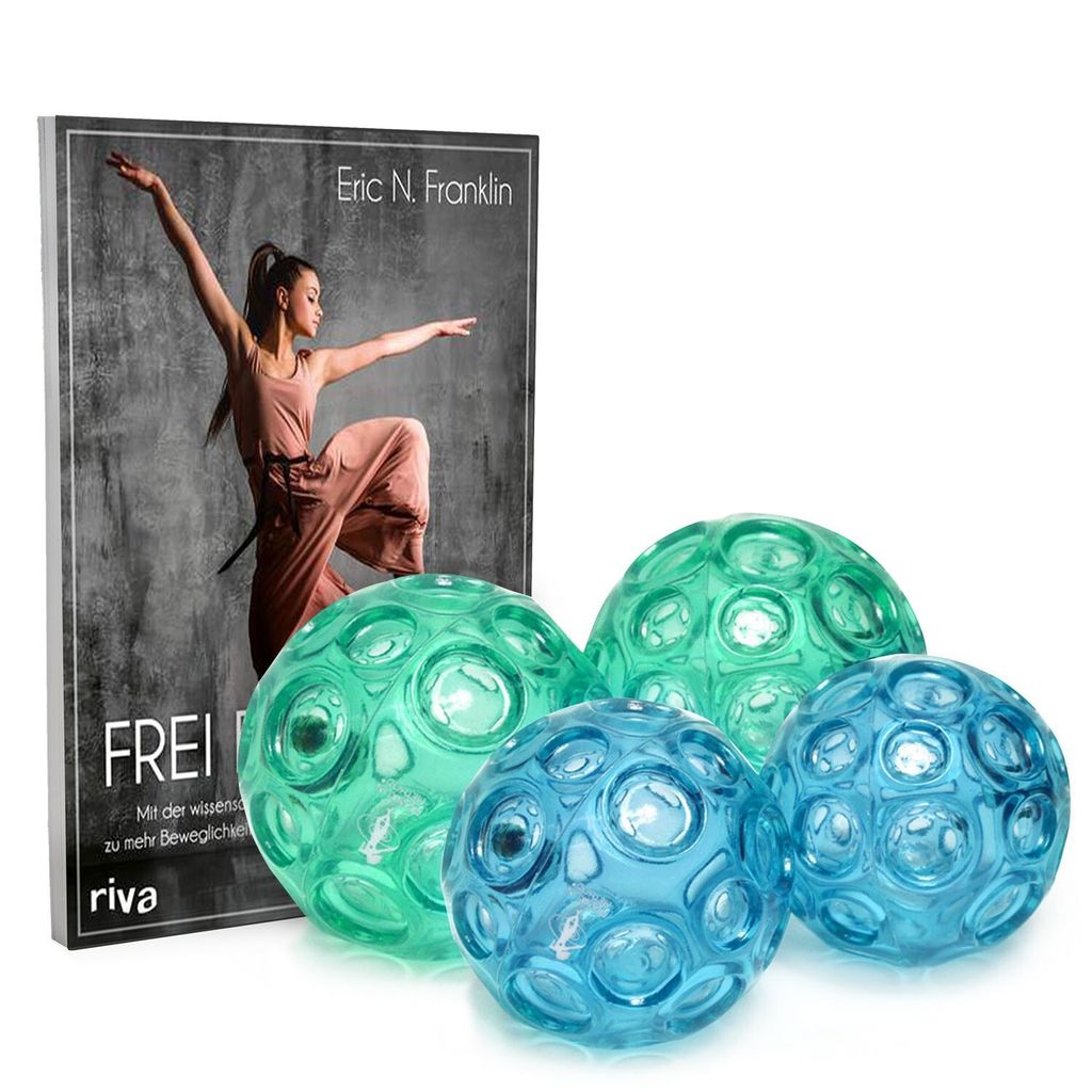 Franklin-Methode® Original Bälle, 4er Set m. Buch Produktbild 