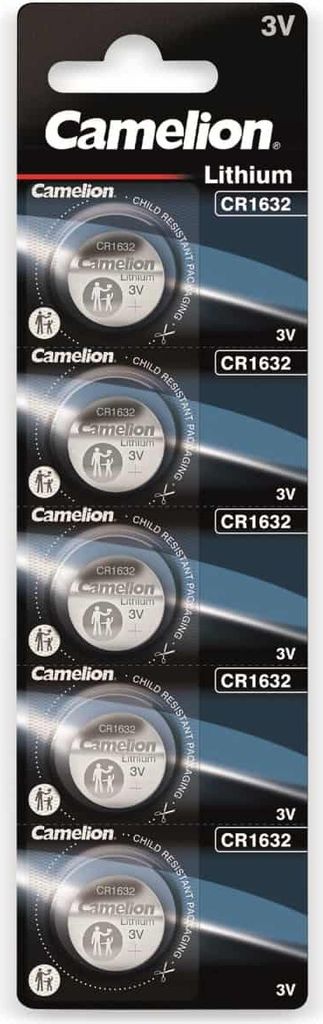 Gombíkový článok CAMELION CR1632, 5 ks Obrázok produktu 
