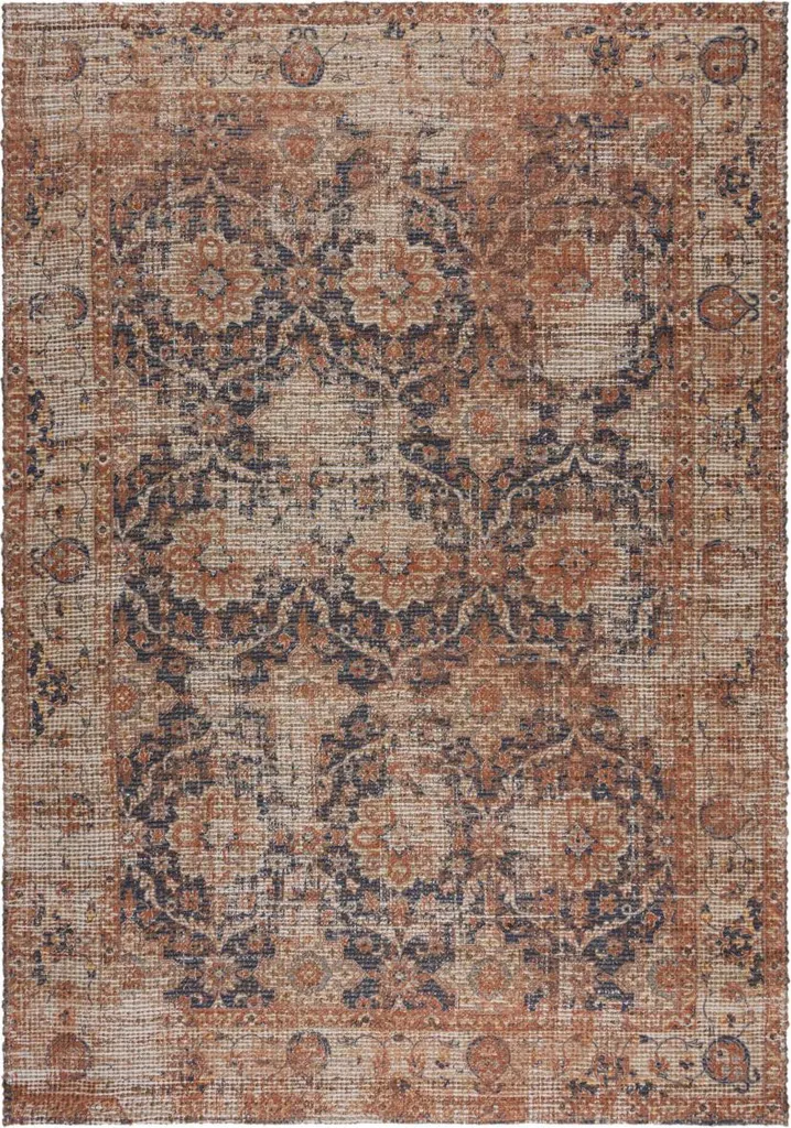 Tapis Nadya Miley Blue en Polypropylène 120x170 cm - Confort Doux