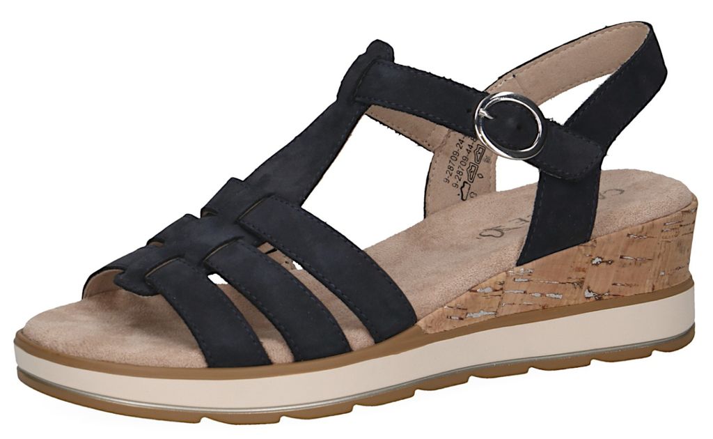 Caprice Damen Sandalen 9-28709-44 Blau