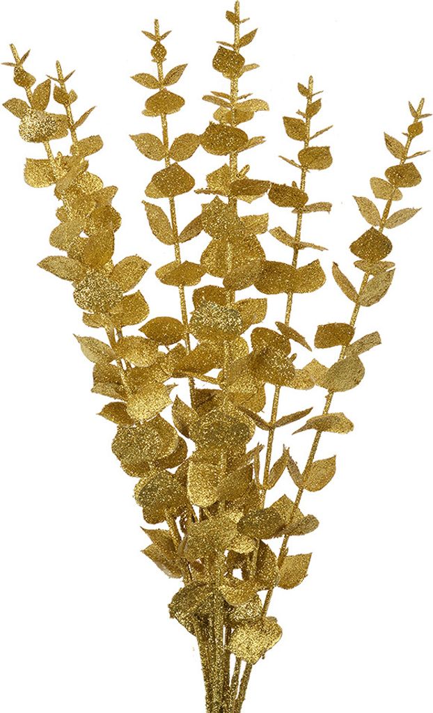 Clayre & Eef Kunstblume 46 cm Goldfarbig Kunststoff Produktbild 