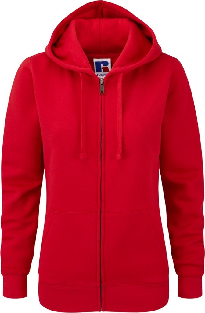 Russell Damen Kapuzenjacke, 3lagig BC2731 (M) (Rot)