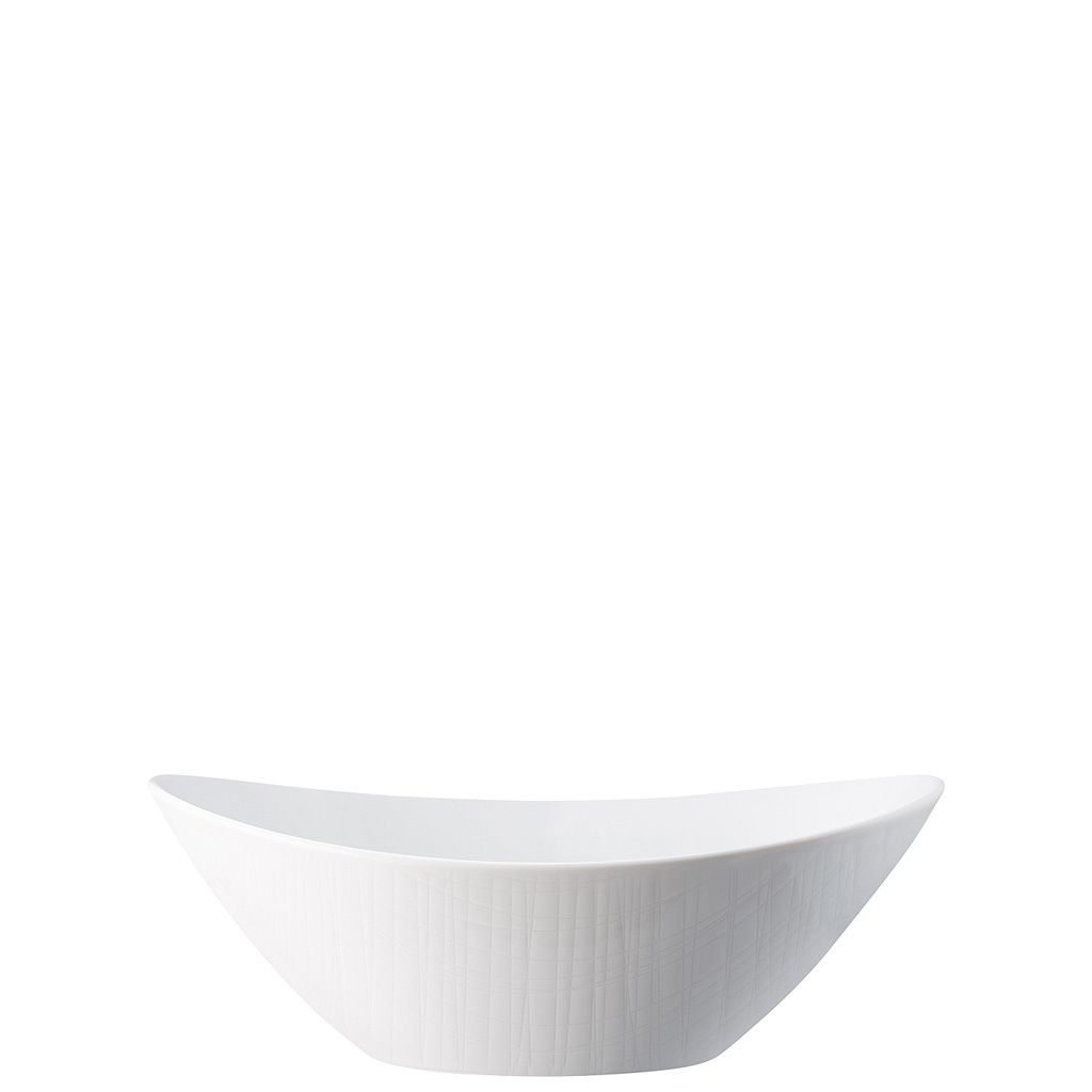 Rosenthal Schale 24 x 18 cm oval Mesh Weiss Zdjęcie produktu 