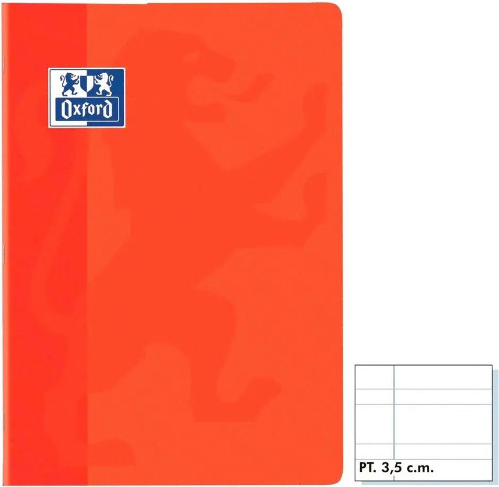 Oxford Hamelin A4 48 Blatt Druck 3.5 Durchsichtig Durchsichtig One Size