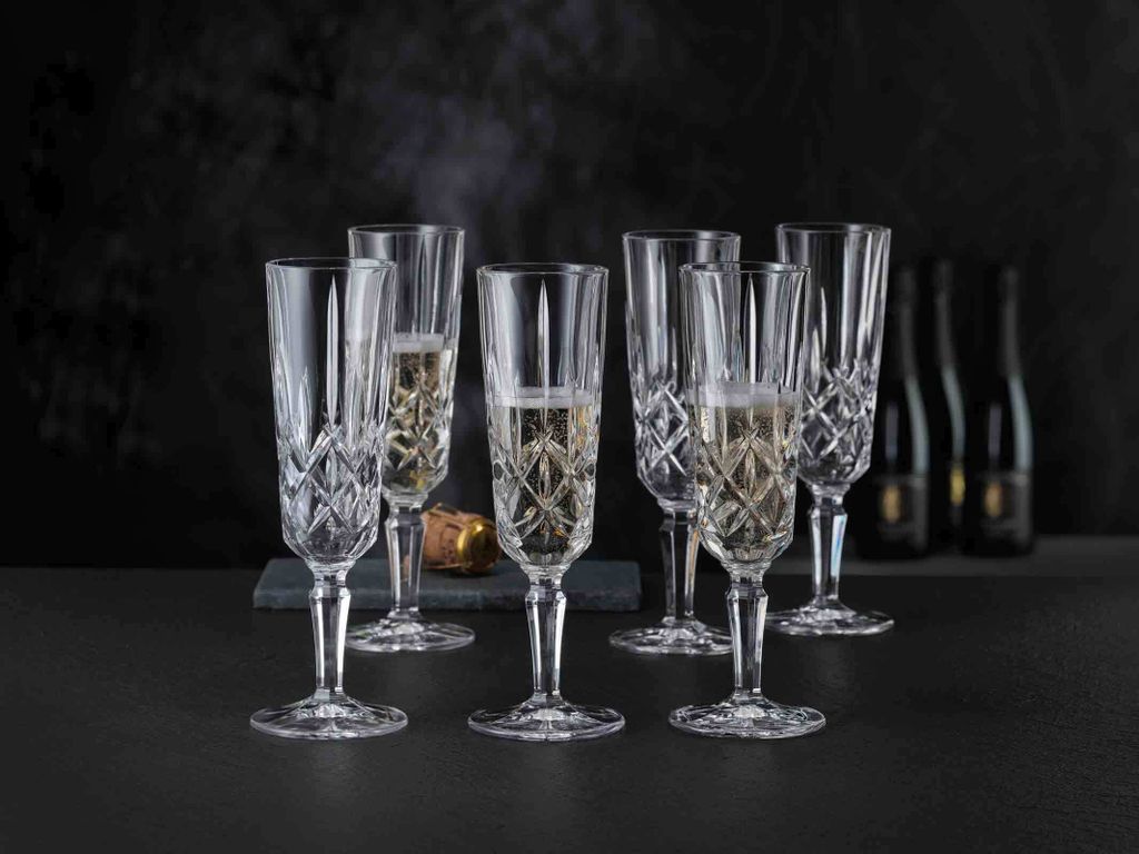 NACHTMANN 104896 NOBLESSE Champagnerglas 6er Set Produktbild 
