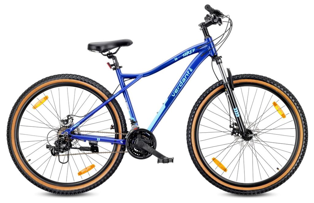 MTB Mountainbike 29 Zoll 21 Gänge Aluminium leicht Federgabel Scheibenbremsen Shimano Rahmen L 19 Zoll Verdant Shred blau