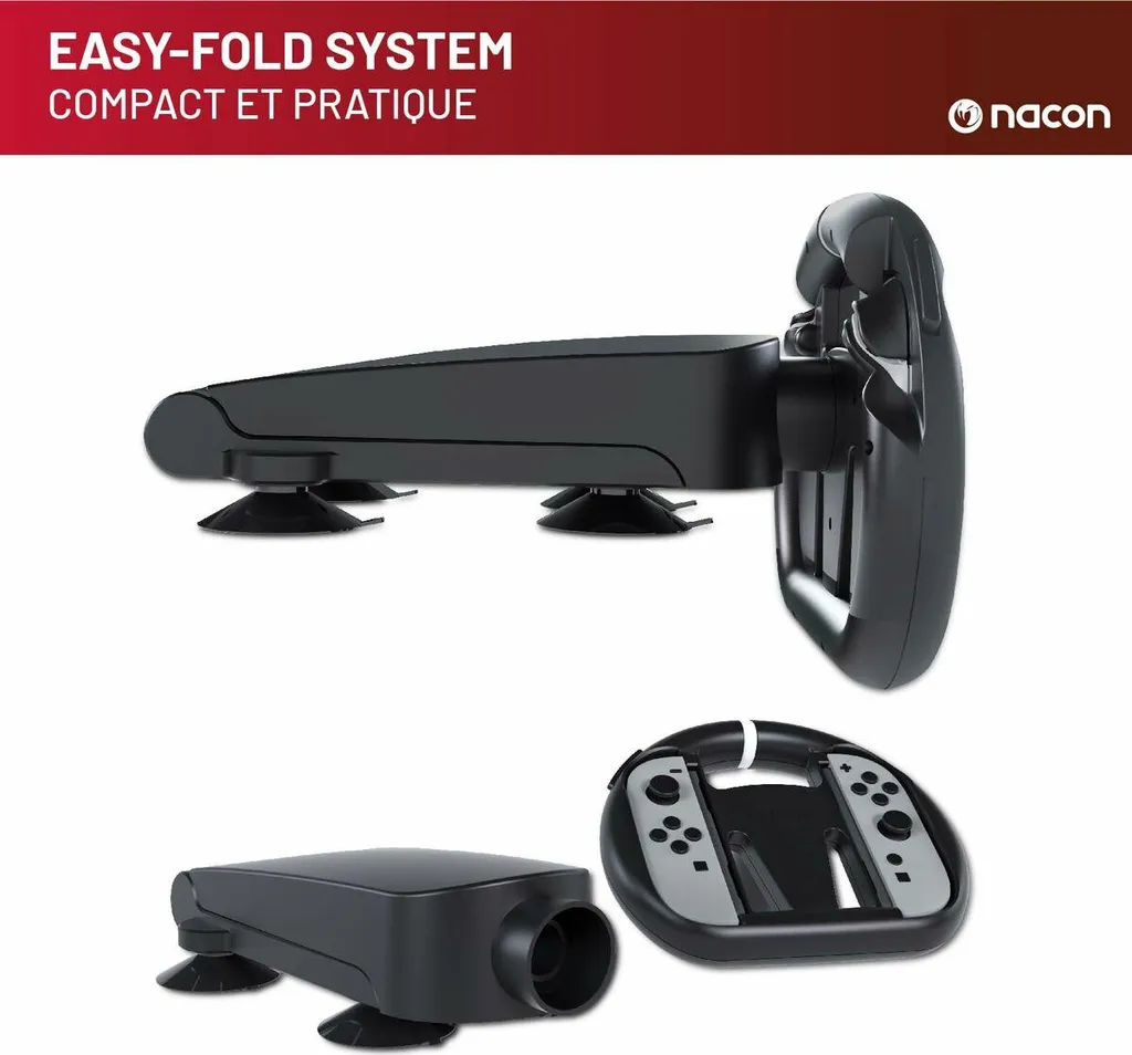 Câble USB Nacon SWITCHNEWFOLDWHEEL pour Console Switch - Longueur 3m - 5