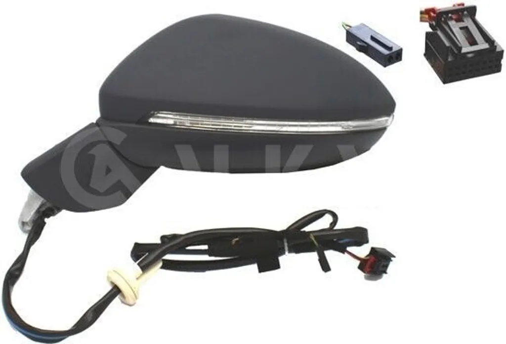 Rétroviseur Chauffé Asphérique ALKAR 6157184 Gauche pour Golf Sportsvan