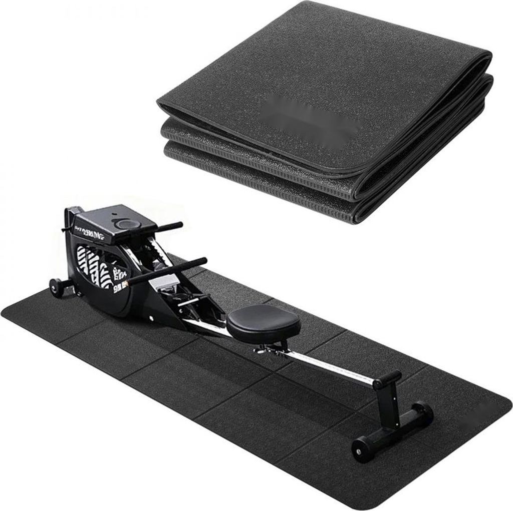 Sportgeräte-Bodenschutzmatte - Laufbandmatte - Fitnessgeräte-Matte 61x173cm - Schutz für Bodenbeläge