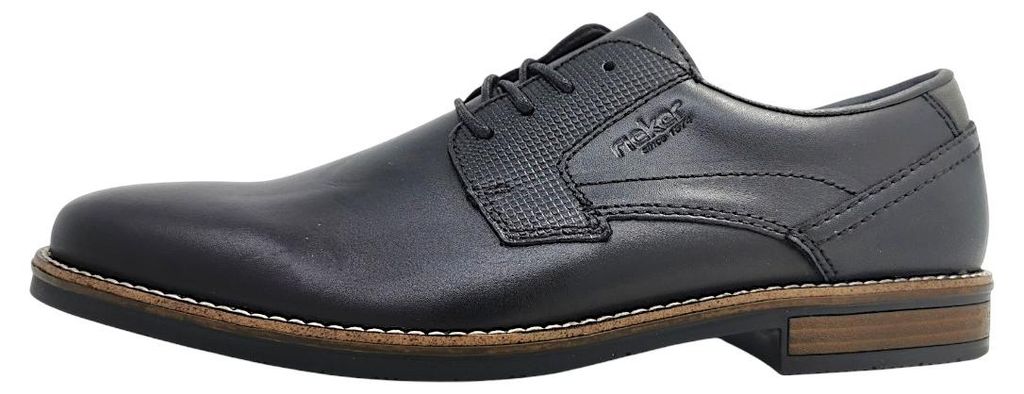 Rieker  Herrenschuhe Businessschuhe Schwarz Business Produktbild 