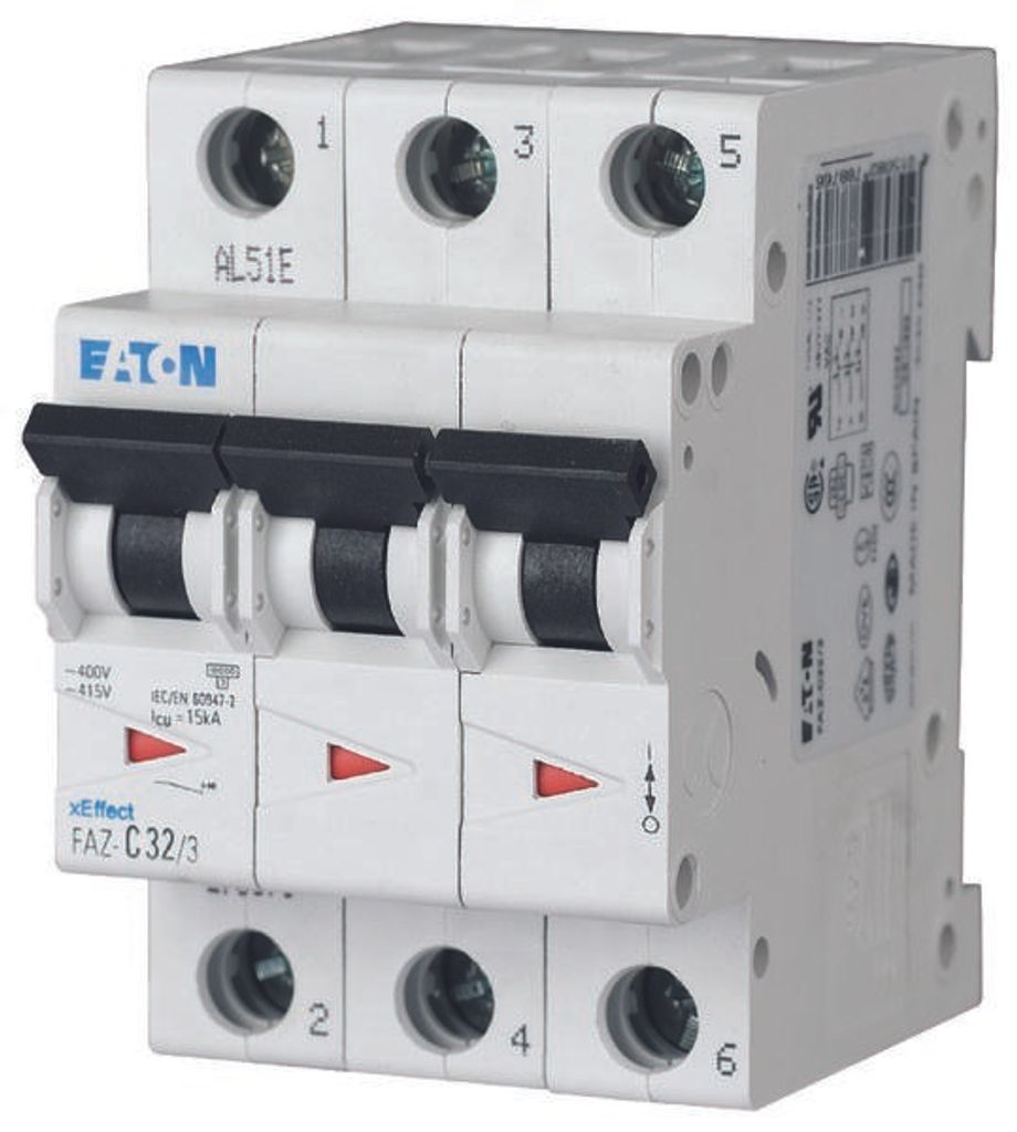 Eaton FAZ-B16/3 Stromunterbrecher Miniatur-Leistungsschalter Typ B (278847)