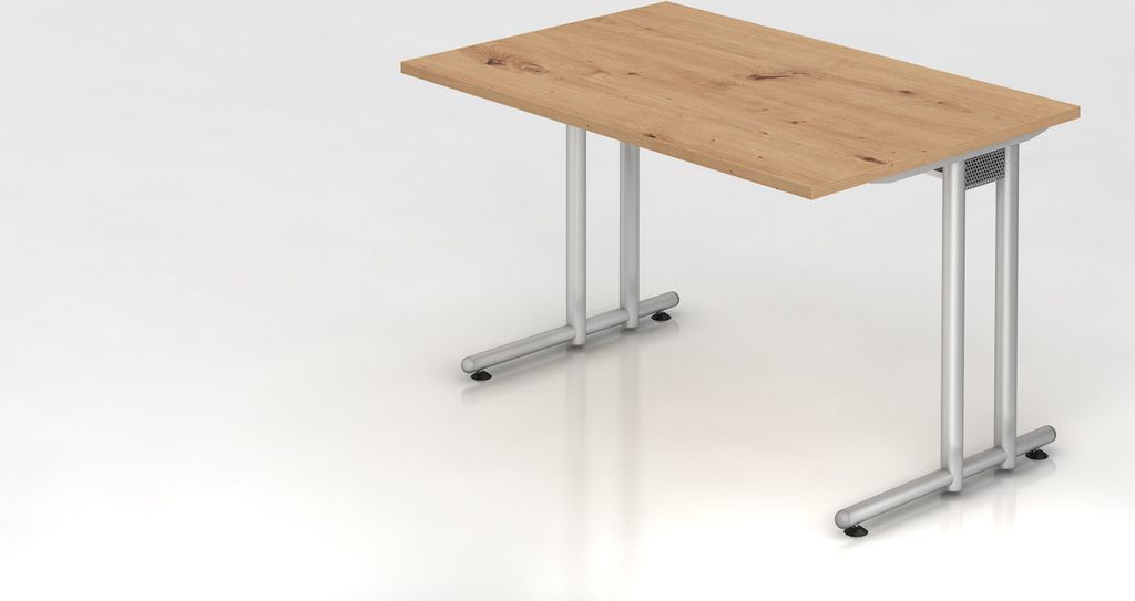 Schreibtisch Mauno | Asteiche | BxT 120x80cm | Arbeitshöhe Produktbild 