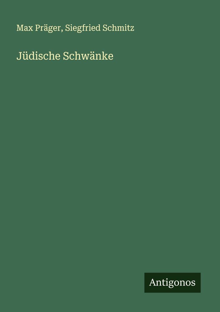 Jüdische Schwänke