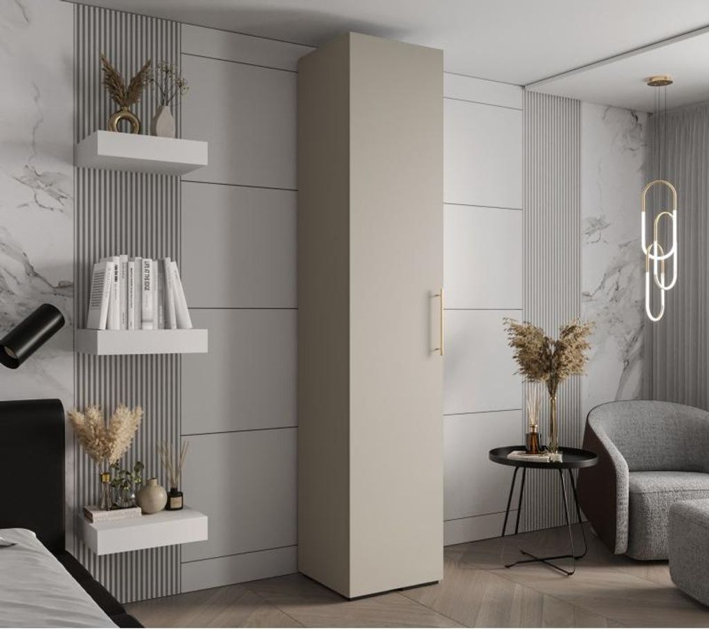 Flurschrank SAVELA 3 - 50 cm, Kaschmir
