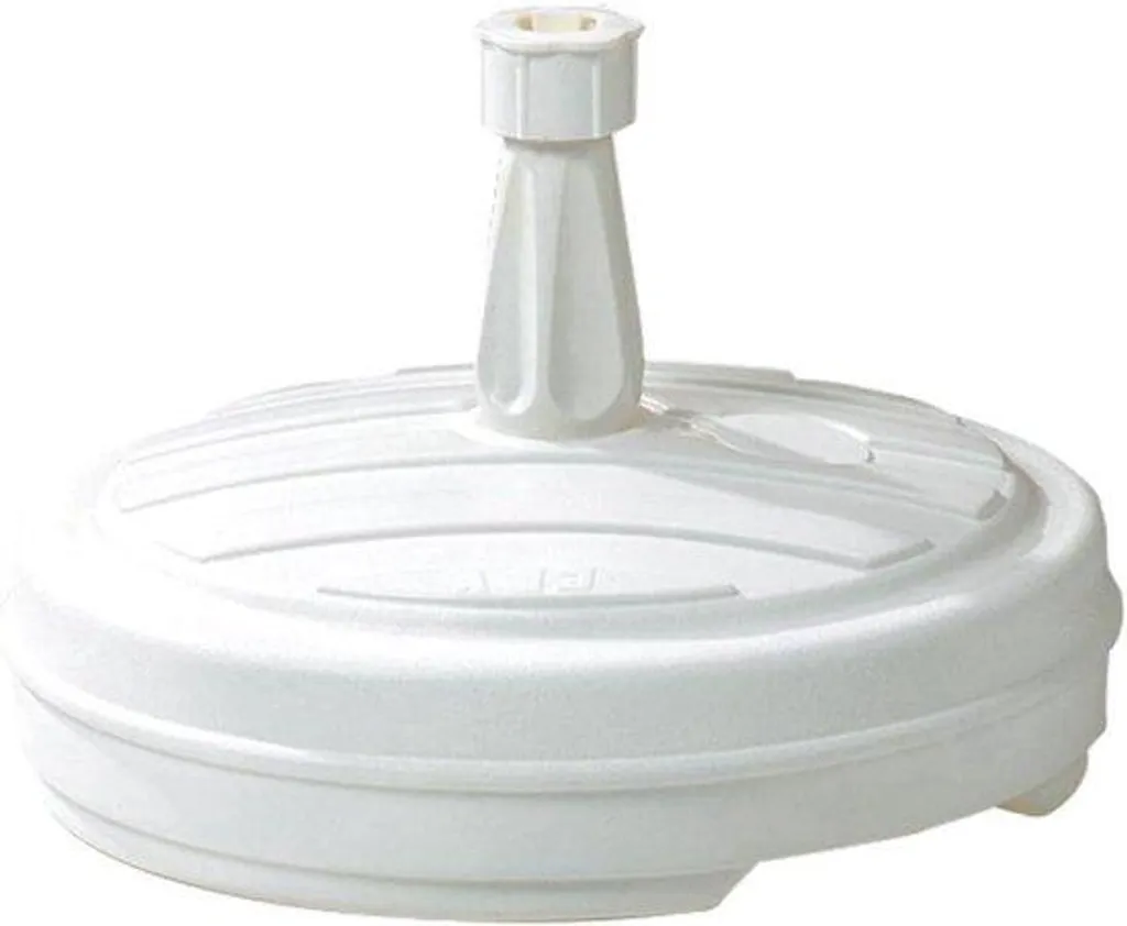 Banc en plastique blanc renforcé Modèle B-200 - Support rigide 1 pièce