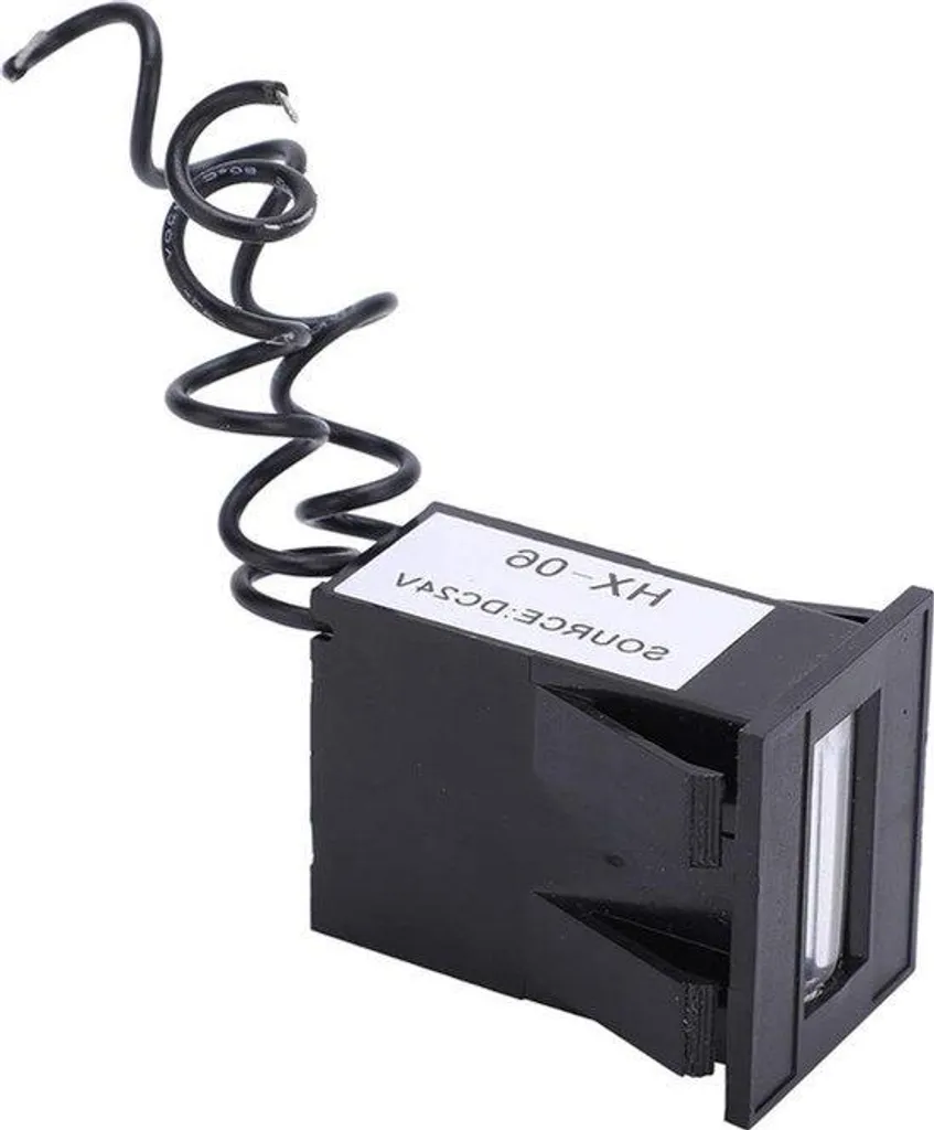 Compteur d'impulsions en acier 24V avec affichage à 6 chiffres