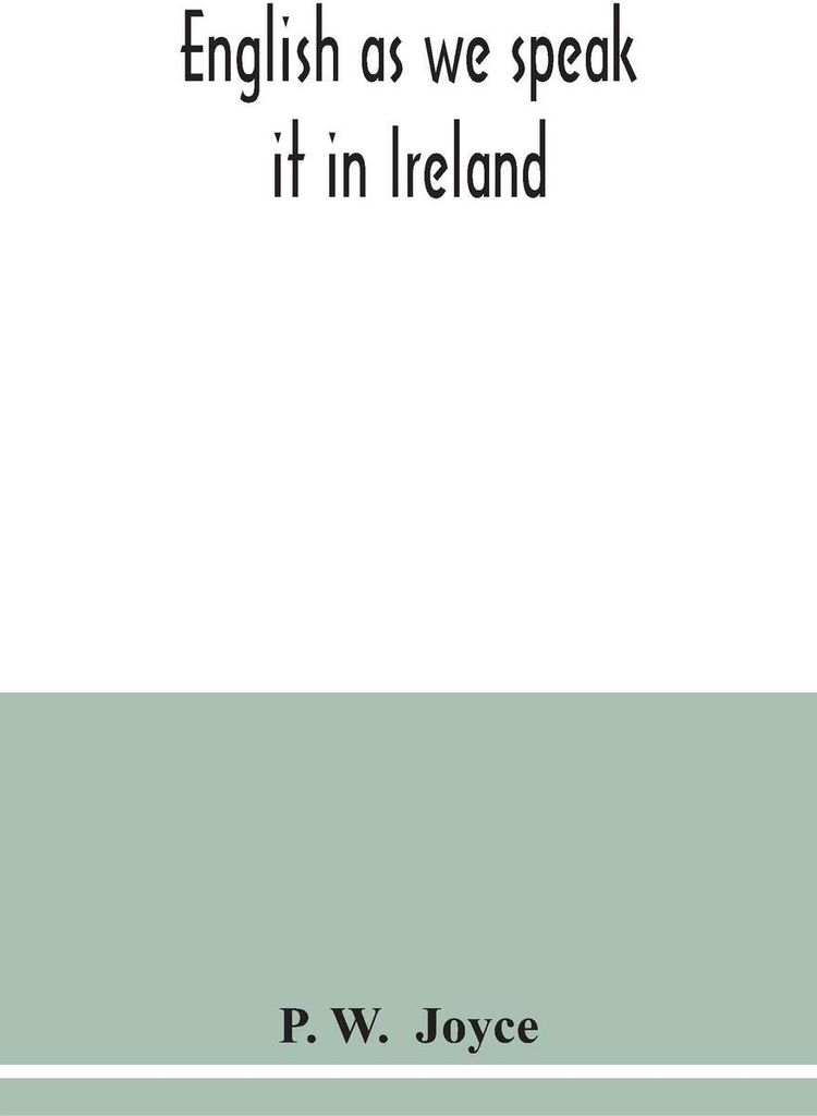 English as we speak it in Ireland