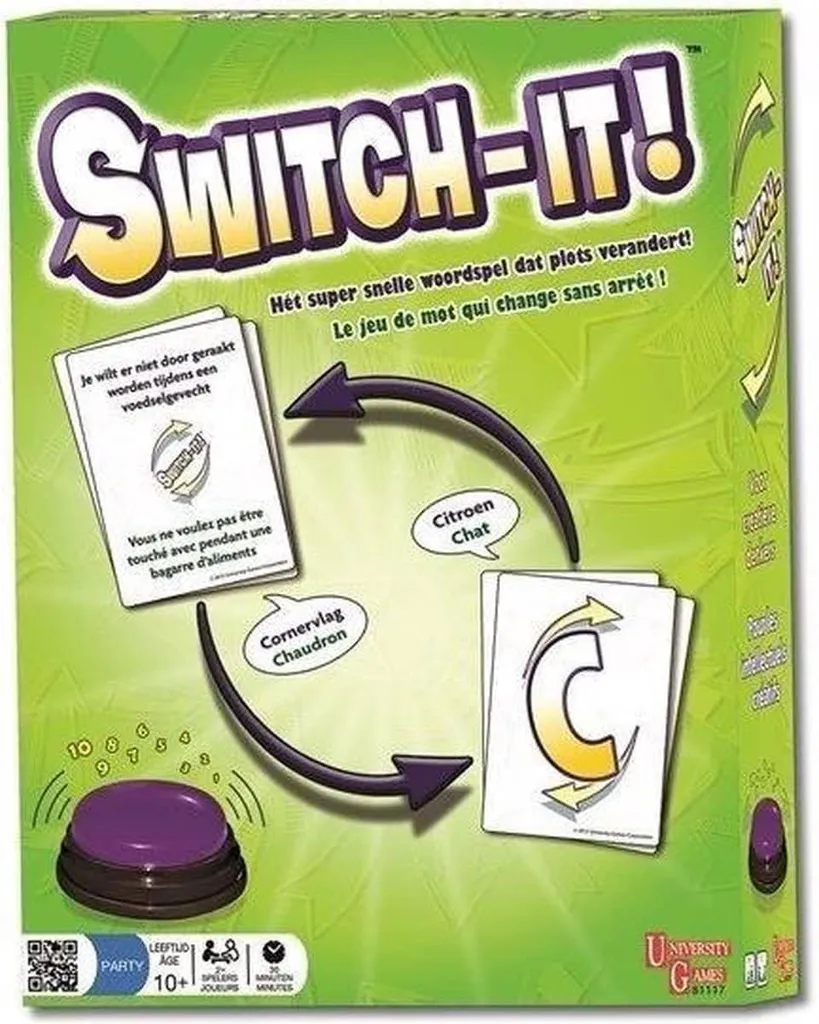 Switch-it unité de marque le jeu de mots super rapide pour s'amuser enfin