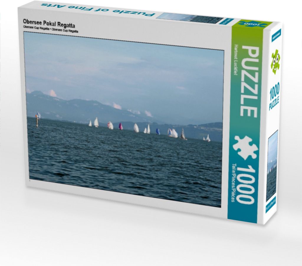 Calvendo Obersee Pokal Regatta 1000 Teile Puzzle quer 640x480mm, Luckfiel Hartmut; 7462268