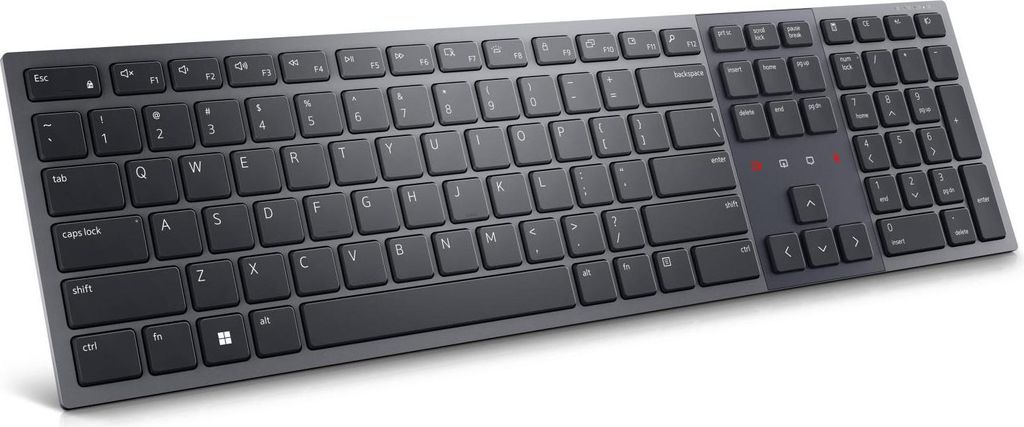 DELL KB900 Tastatur RF Wireless + Bluetooth QWERTY Italienisch Graphit