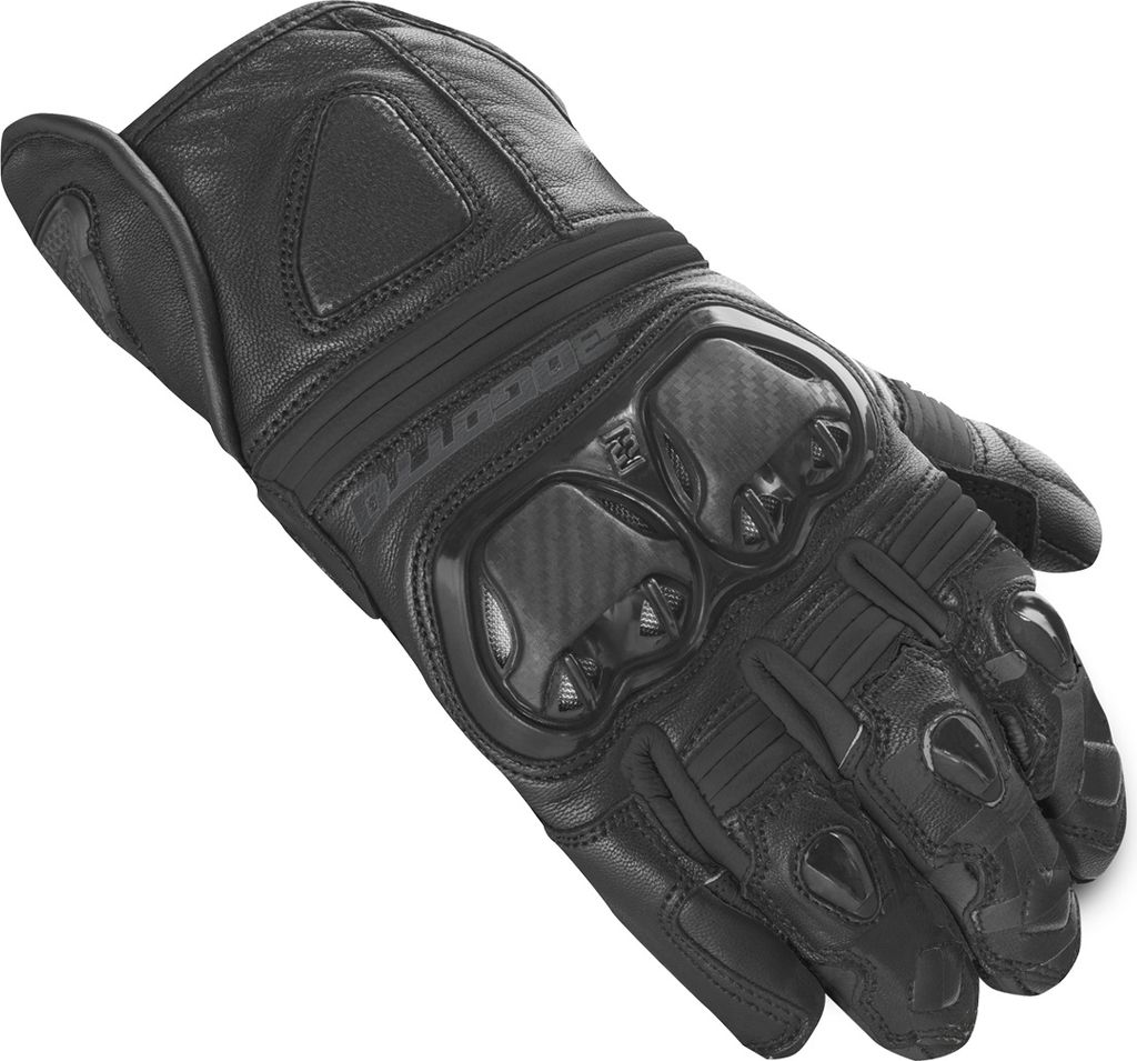Bogotto Grand Champ Motorradhandschuhe, schwarz, XS