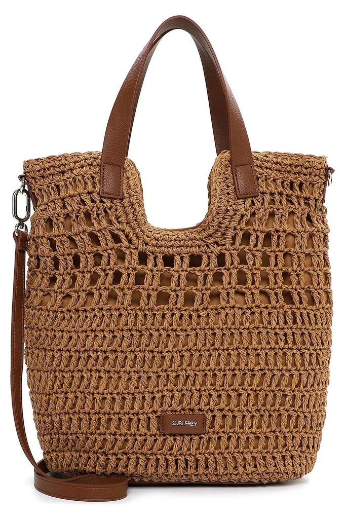 Sac de Ville Marley SURI FREY Cognac : Idéal Shopping et Travail Chic