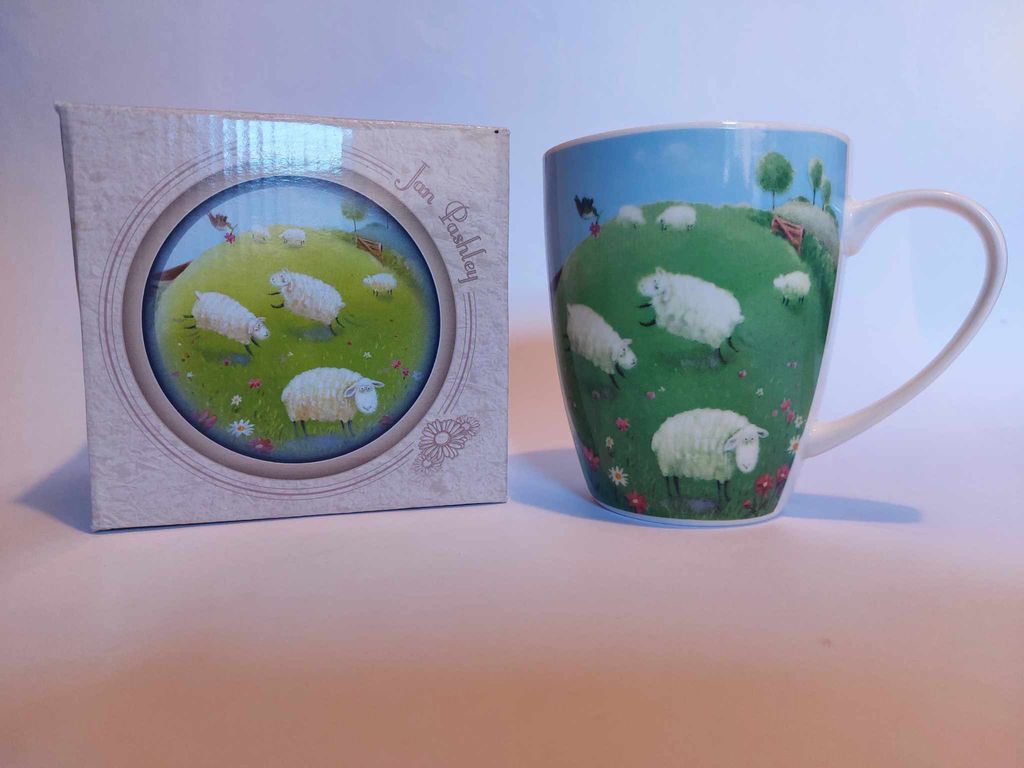 Kaffeebecher Schafe, Bauernhoftiere Kaffeetasse Tassen Teetassen Tier Kaffeepott Henkelbecher