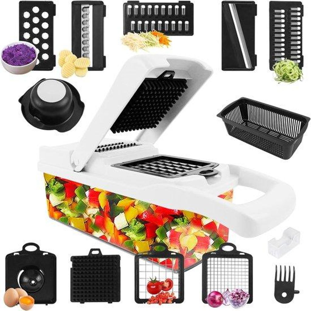 Vegetarier Mandoline - Universal Slicer Dicer - Keuken Snijmachine - Universal Alles Snijder