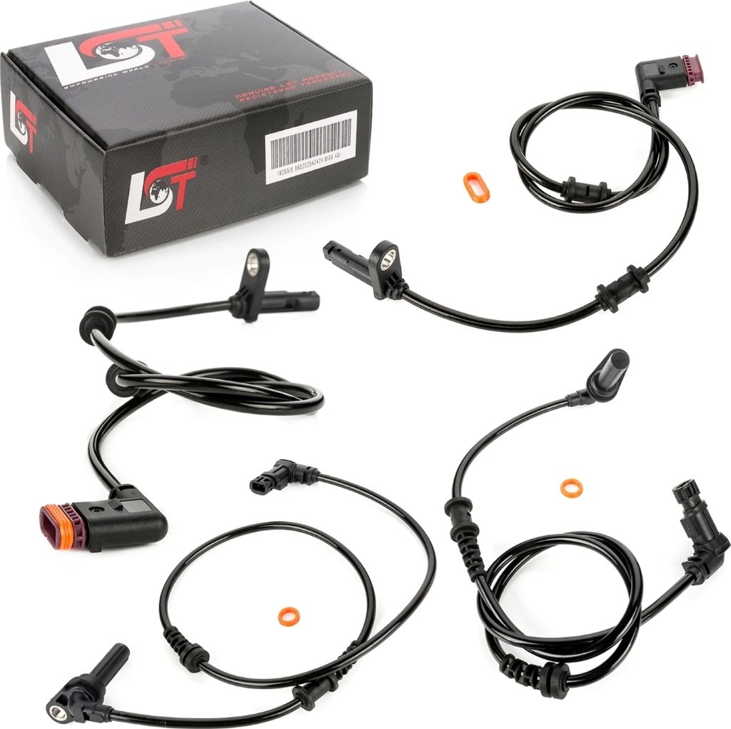 4x ABS Sensor Set vorne hinten für MERCEDES E-KLASSE W212 Produktbild 