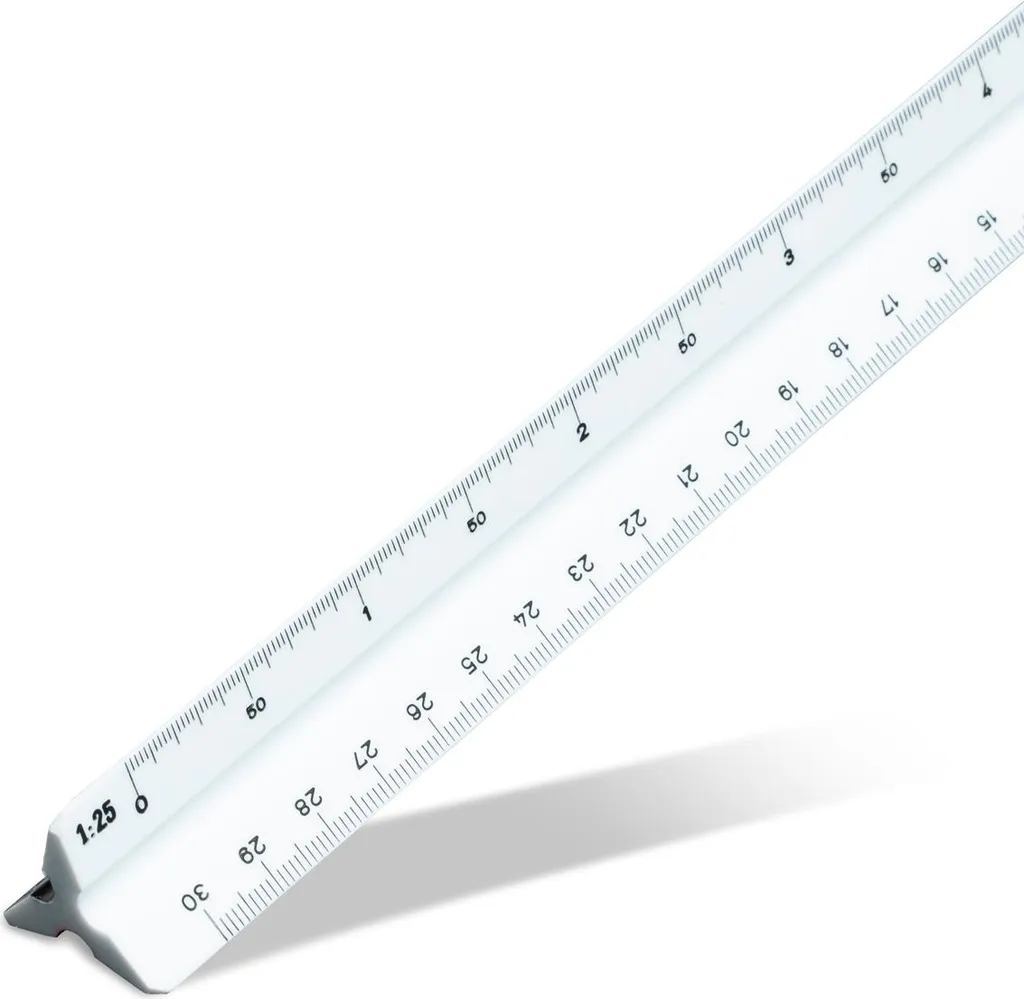 Règle triangulaire Aristo 30 cm pour dessin technique et architecture