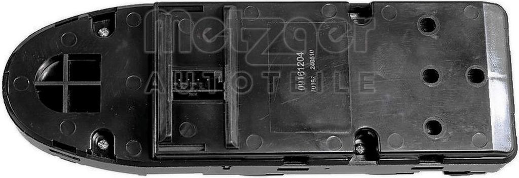 METZGER 09161204 Fensterheberschalter für BMW 5 Limousine (E60) Vorne Fensterheber Schalter