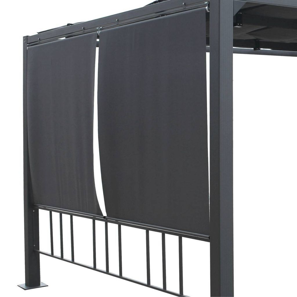 4er-set markisen für "moai"-tonelle 3x4m aus polyester - Hespéride