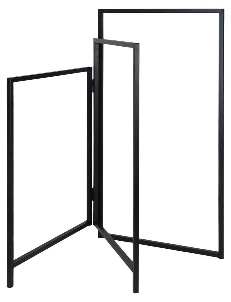 Porte-serviettes Relaxdays, 3 barres, pliable, pour Image du produit 