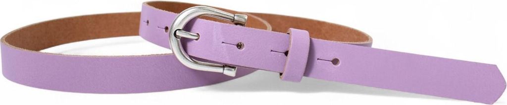 FRONHOFER schmaler Damengürtel zirka 2,2 cm mit silberner Hufeisen Gürtelschnalle