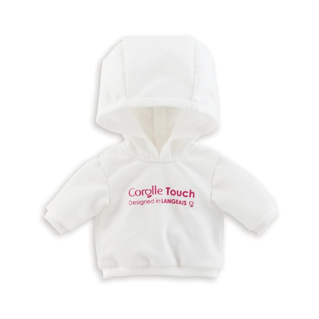 Corolle Puppen Kapuzenpulli weiß Ma Corolle Puppe 36 cm